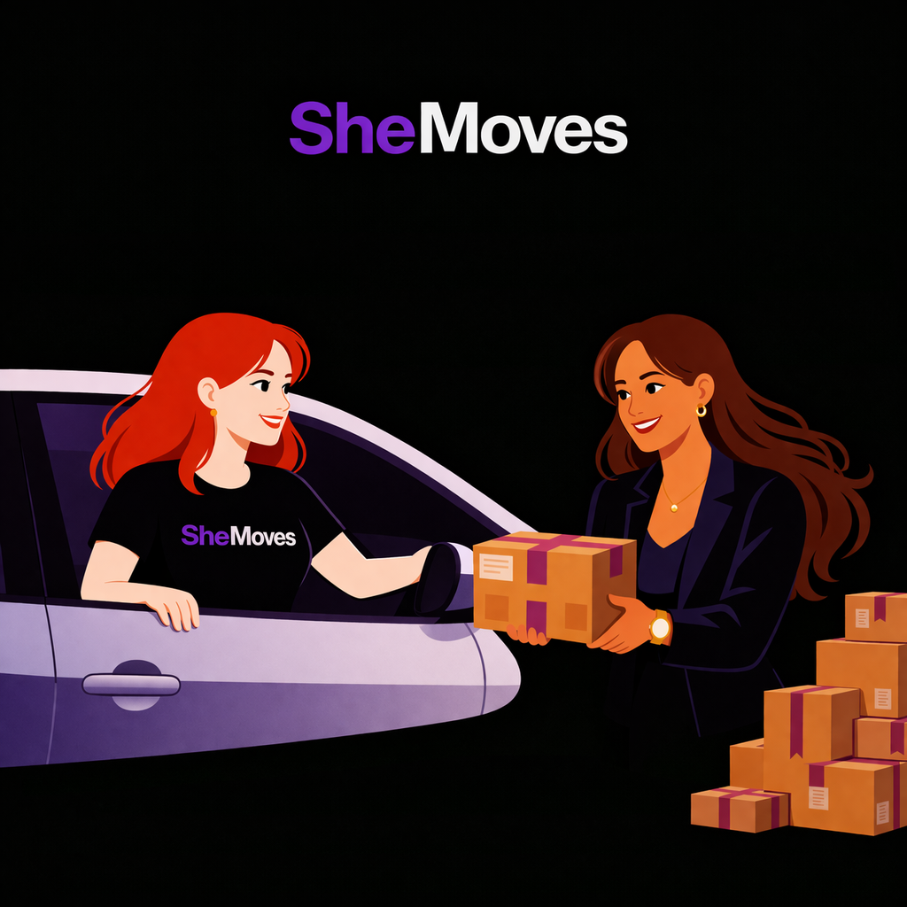 Envíos seguros con SheMoves
